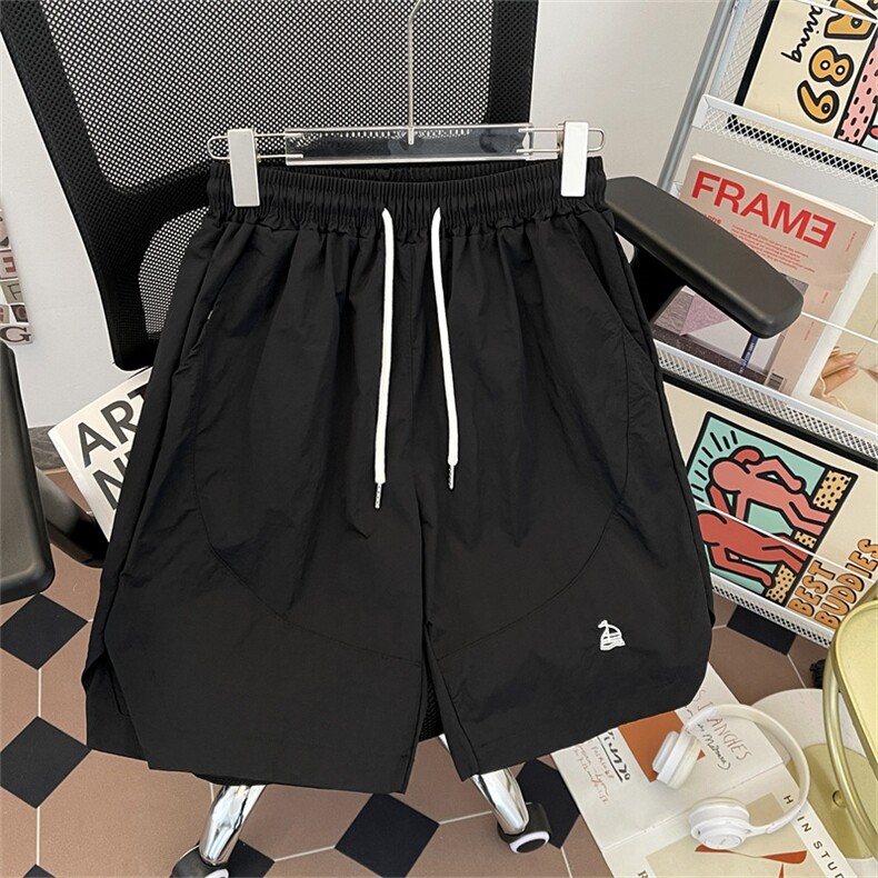 夏季新款美式短裤男潮牌薄款设计感小众运动休闲五分裤子D05-P33，男装牛仔裤，星座308B-2