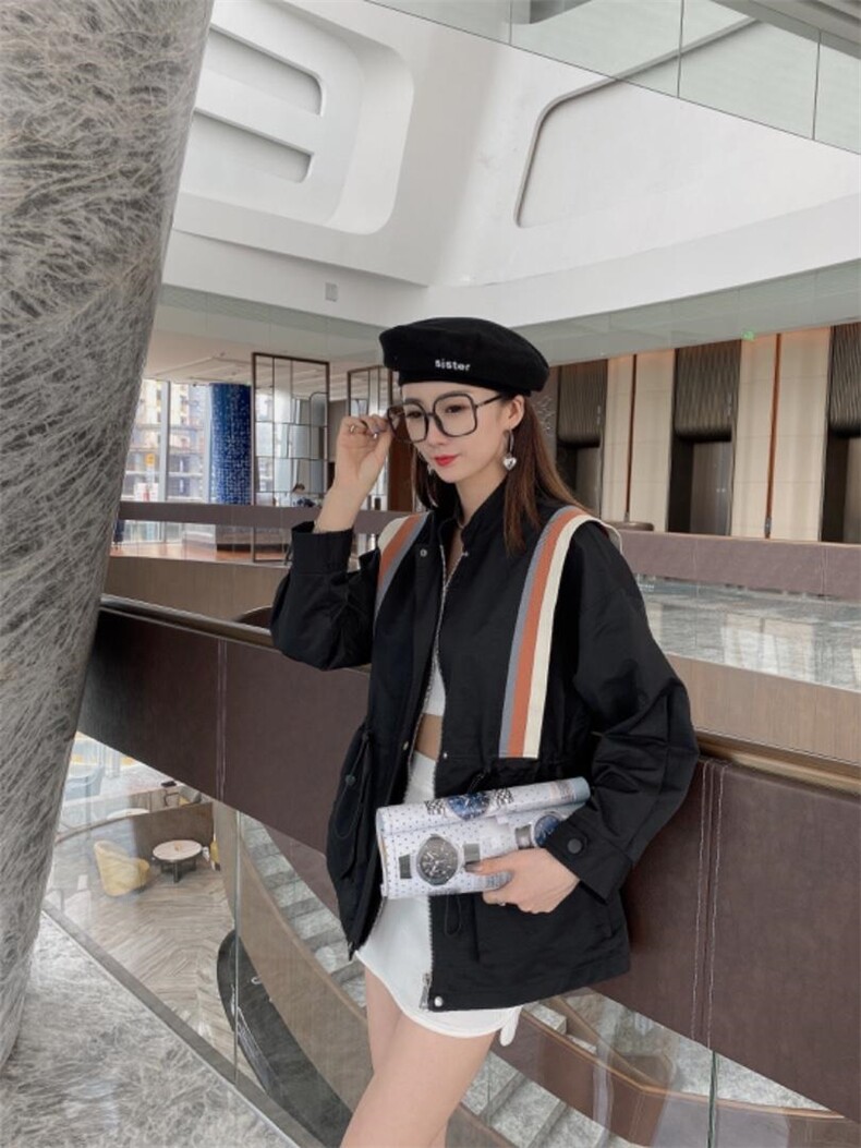 秋季新款风衣外套，女装风衣，魅丽女孩