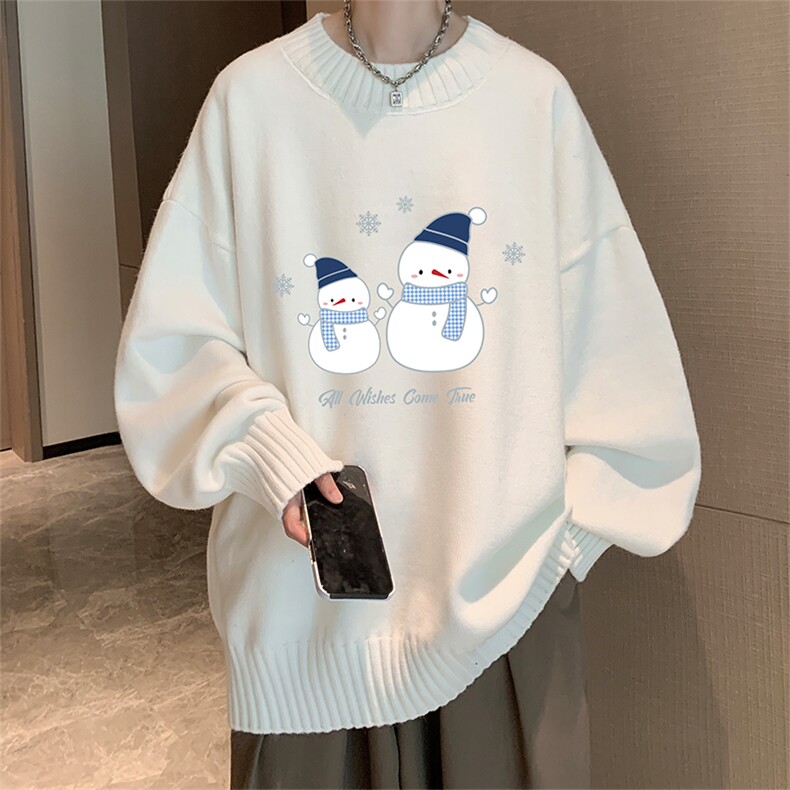 半高领毛衣男大码胖子针织衫毛线衣 M18439-P45 加绒款-P65图片