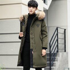 电商B2472020冬季新款韩版大码潮流70绒白鸭绒羽绒服MY08P360，男装羽绒服，电商B247