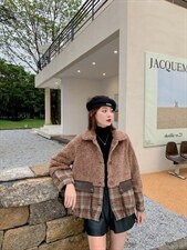 皮毛一体拼接款，十拿十补，其它，纤佰魅力