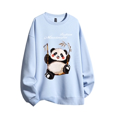 得物供货、复合重磅420克现货圆领卫衣宽松HD019-1-HMY297-P35，男装卫衣，电商019-1