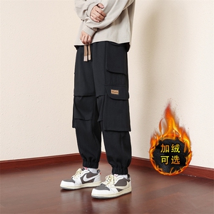 M-8XL 棉 冬季大码束脚工装潮流休裤 109-K313加绒-P70图片
