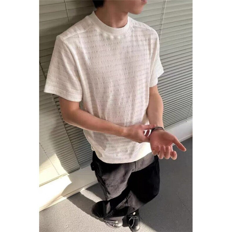 时尚慵懒新款肌理感短袖t恤男夏季美式复古ins潮流流行百搭TX32,男装T恤,星座1116A（原606A-3）