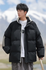 得物二开款三防面料三条杆加绒加厚棉衣外套冬棉服BM01，男装棉衣，电商A161