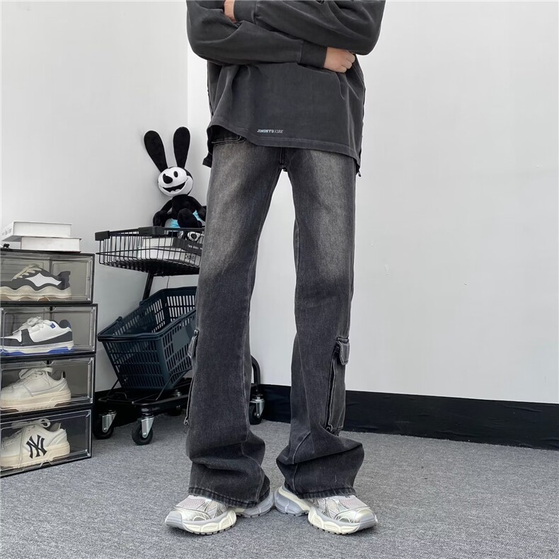 美式牛仔裤男款秋季长裤潮N0018P53,男装牛仔裤,星座1116-2