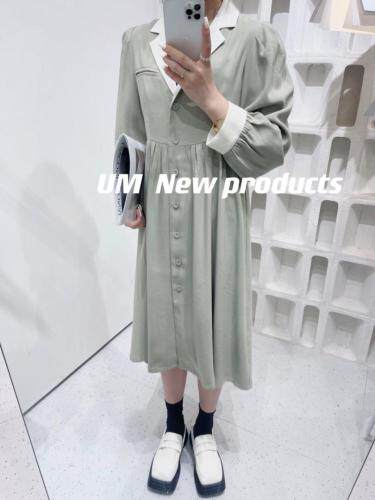 法式连衣裙，女装连衣裙，U·M