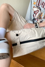 8XL-M重磅特大码短裤男防水五分裤冲锋裤男户外DK1503P50控68，男装休闲裤，电商D206-1