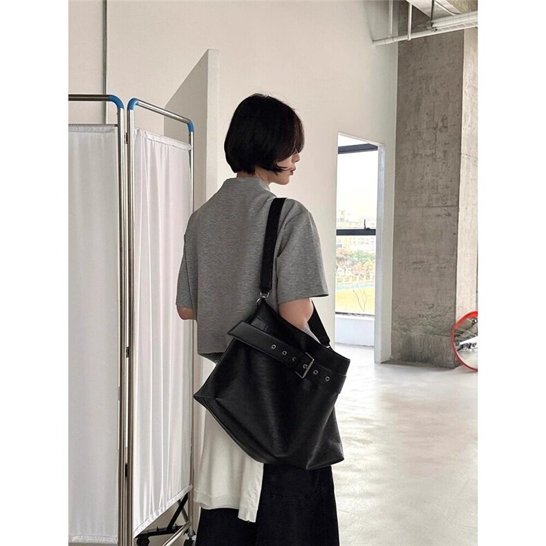 灰色半高领正肩短袖t恤男女夏季新款设计感百搭上衣潮LTX122-p35,男装T恤,星座1008