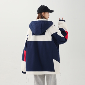2025冬季新款 拼色中性休闲内里羊羔毛夹克棉服M2003/P108控138图片