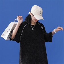 2021中性风牛仔纯棉t恤男潮流时尚T恤A210-A8332-P45，男装T恤，星座210-3