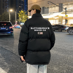 已注册港风抖音直播得物高品质宽松面包服棉衣外套M1103P65图片