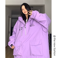 连帽防水大口袋中性保暖户外登山滑雪服加棉加厚棉服外套M33-P145，男装棉衣，电商A001-1