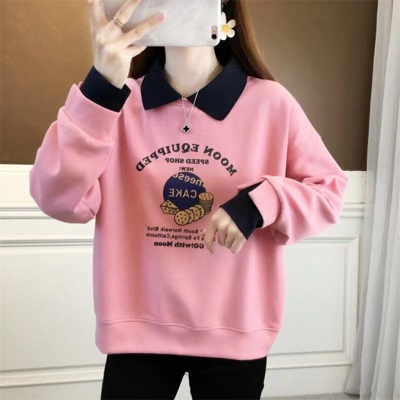 2022春季新款时尚潮流卫衣，女装卫衣/绒衫，依露奇