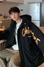 2024港风情侣款连帽棉衣男宽松棉服棉袄面包服冬装外套3316-P70，男装棉衣，星座207