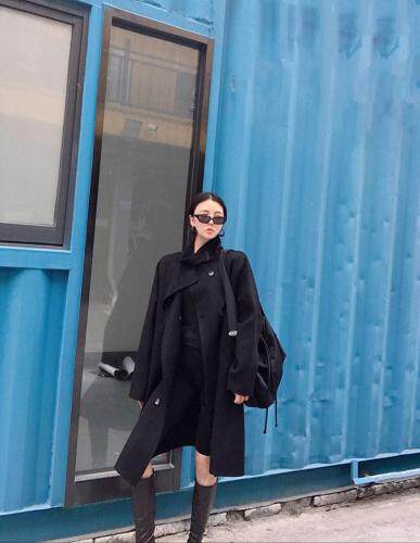 羊绒外套，女装，知原