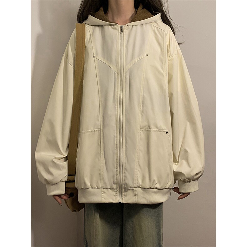 XZ102B-1春秋季宽松/连帽休闲外套潮夹克JK2538-P75，男装夹克，星座102B-1