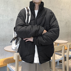 面包棉服男韩版潮流高街帅保暖2024冬季新款ins宽松棉衣MF004-P72，男装棉衣，星座412-2