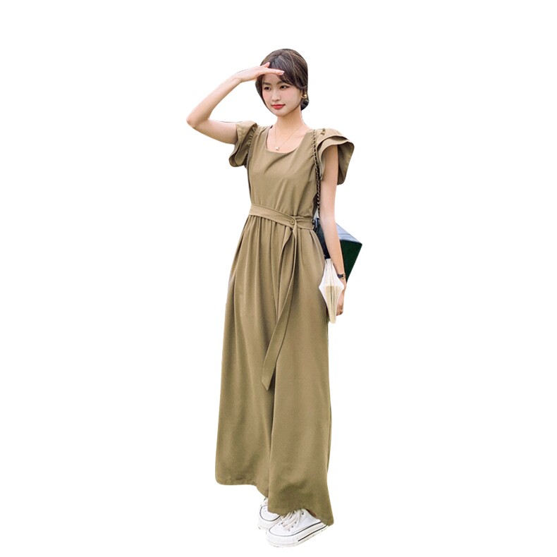 现货：夏装新款时尚百搭洋气连衣体裤2356P125K178,女装连体裤,2C135
