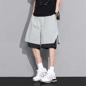 现货 夏季工装短裤男ins潮牌休闲百搭潮流痞帅五分裤D02517-P43图片