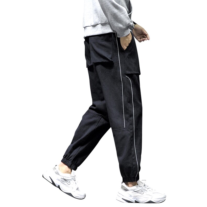 不好卖不要钱！秋季男士4条纹宽松日系大码休闲裤QT910,男装休闲裤,星座617B