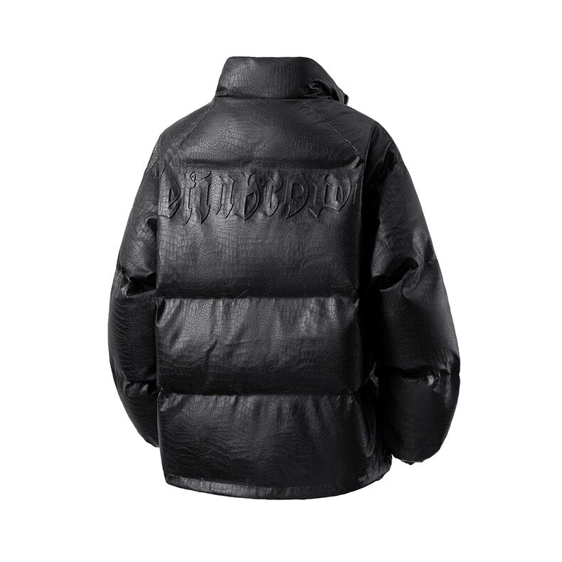 鳄鱼纹钢印字母大码M-5XL棉衣男MY77093P120控168抖音控198，男装棉衣，星座227-7