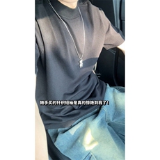 XZ809A/MTTT03/P45/控58冰爽丝针织杉圆领T恤高品质，男装针织衫/毛衣，星座809A(原222-1)