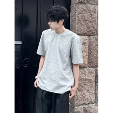 美式高街cleanfit短袖T恤男女宽松拼接t恤男夏季解构设计TJY60，男装T恤，星座1116A（原606A-3）