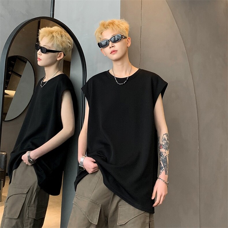 C515P34夏装男百搭青年时尚背心无袖小衫男装上衣汗衫,男装背心/马甲,星座512-6