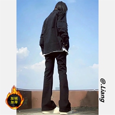 弹力加绒加厚黄泥色牛仔裤男715-6-BX07P50加绒P55(控78），男装牛仔裤，星座715-6