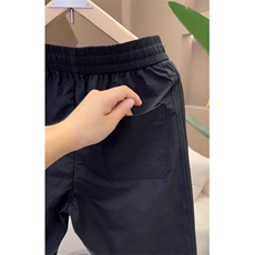 W9722-P38网图现货夏季薄款透气简约短裤男时尚潮流休闲五分裤，男装牛仔裤，星座1608-2