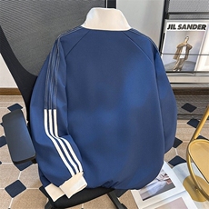 复古三条杠立领棒球服外套男生春秋季潮牌运动宽松夹克WT601，男装夹克，星座601-1