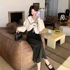 新款披肩连衣裙两件套套装621-p185-k299，女装套装/套裙，2C062