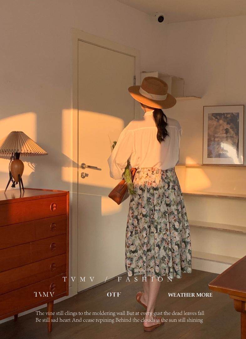 夏季新款碎花半裙，女装半身裙，TVMV(3F)