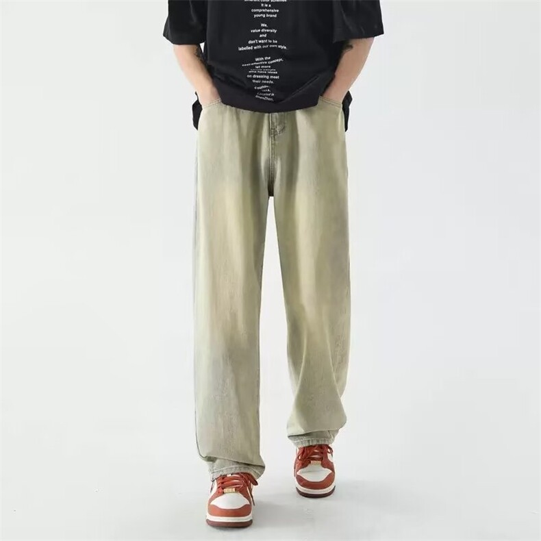 美式潮流男女新款宽松直筒休闲裤子SA70P44，男装休闲裤，星座1112-1