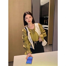 【现货】秋季新款韩版套装上衣，女装职业装，色调轩