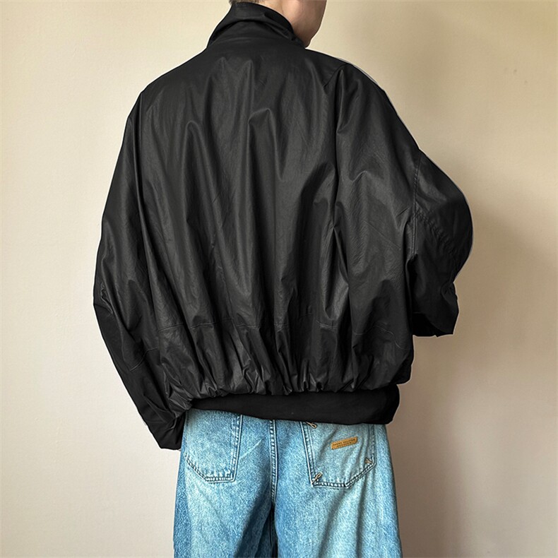 现货新款-复古高级感短款夹克外套秋冬潮牌上衣A351-AJ2589-P125,男装夹克,电商A351