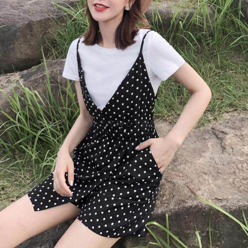 两件套连体裤，女装连体裤，百变诱惑