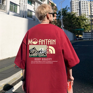 量大优 供视频 220克美式短袖t恤T3083得物直播有280克品质图片