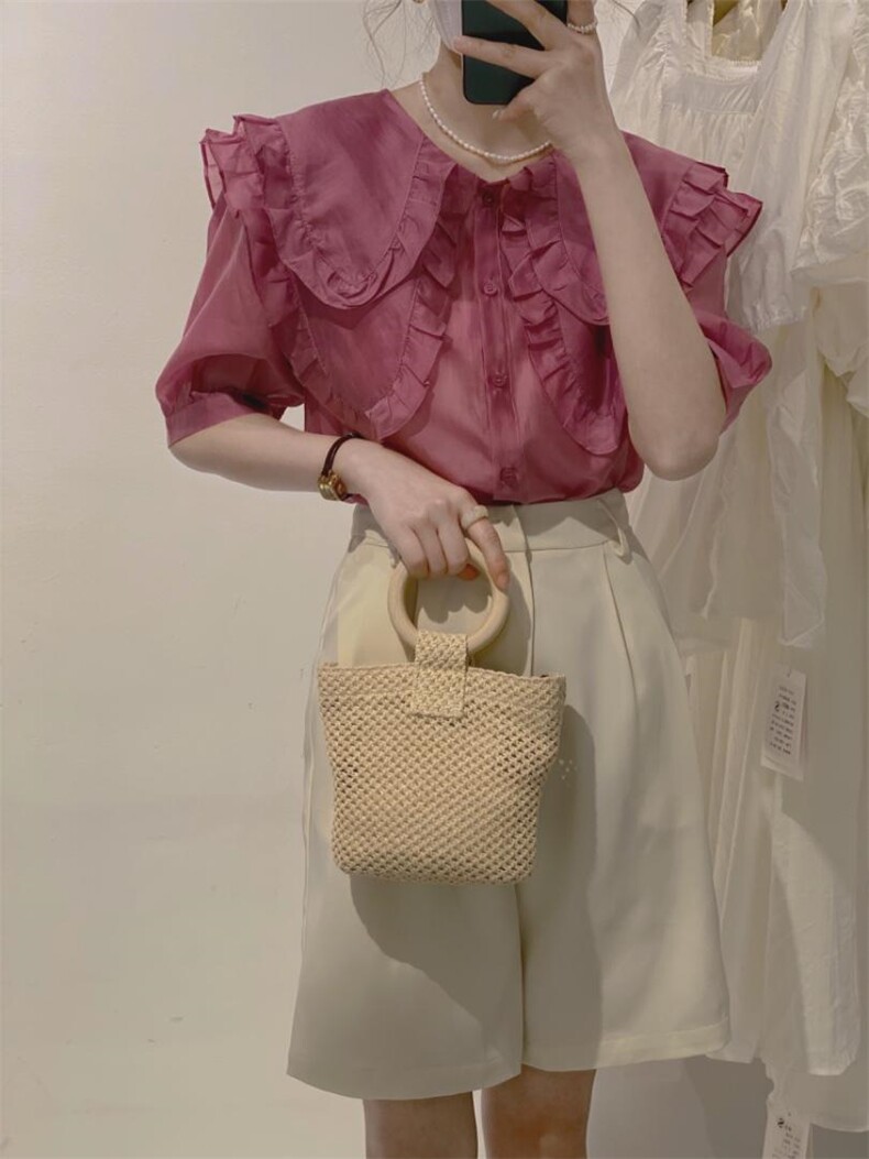 百搭西装中裤，女装西装，驿谷