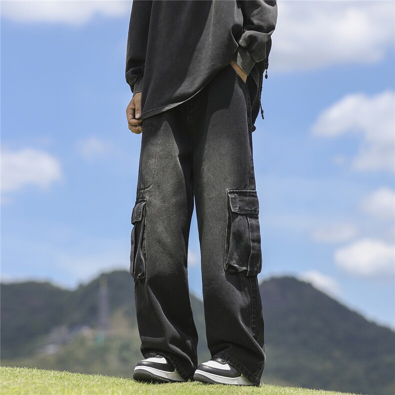 C315-G3063现货数据工装高质量牛仔裤(P65X89)外景3,男装牛仔裤,电商C315