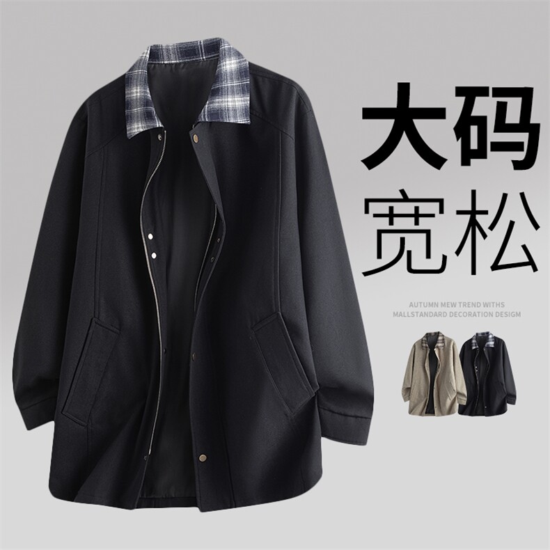 3D大码休闲夹克风衣8569-P80控169大码元,男装夹克,星座209