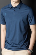 短袖男2023夏季中青年商务短袖T恤男士百搭体恤衫衣服时尚，男装T恤，电商B212（原钱塘6029）
