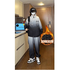 新中式短款棉服男女冬季飞机扣设计立领工装棉衣情侣装外套，男装棉衣，四季星座505