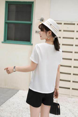 时尚缎面(醋酸面料)美图T，女装，湘怡服饰