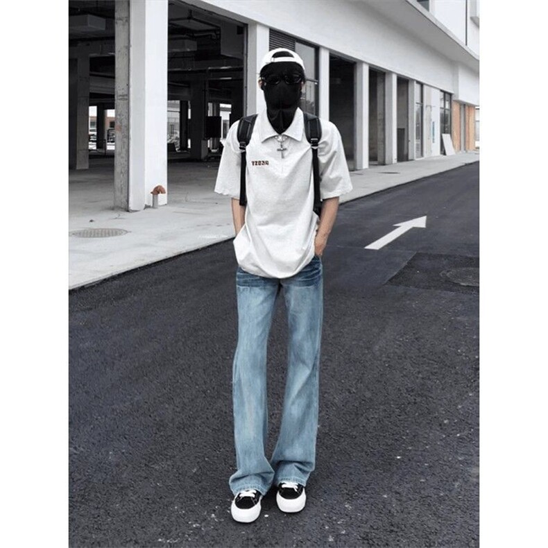 1506A/G9000/P47原版质量半松紧腰直通牛仔裤男,男装牛仔裤,星座1506A