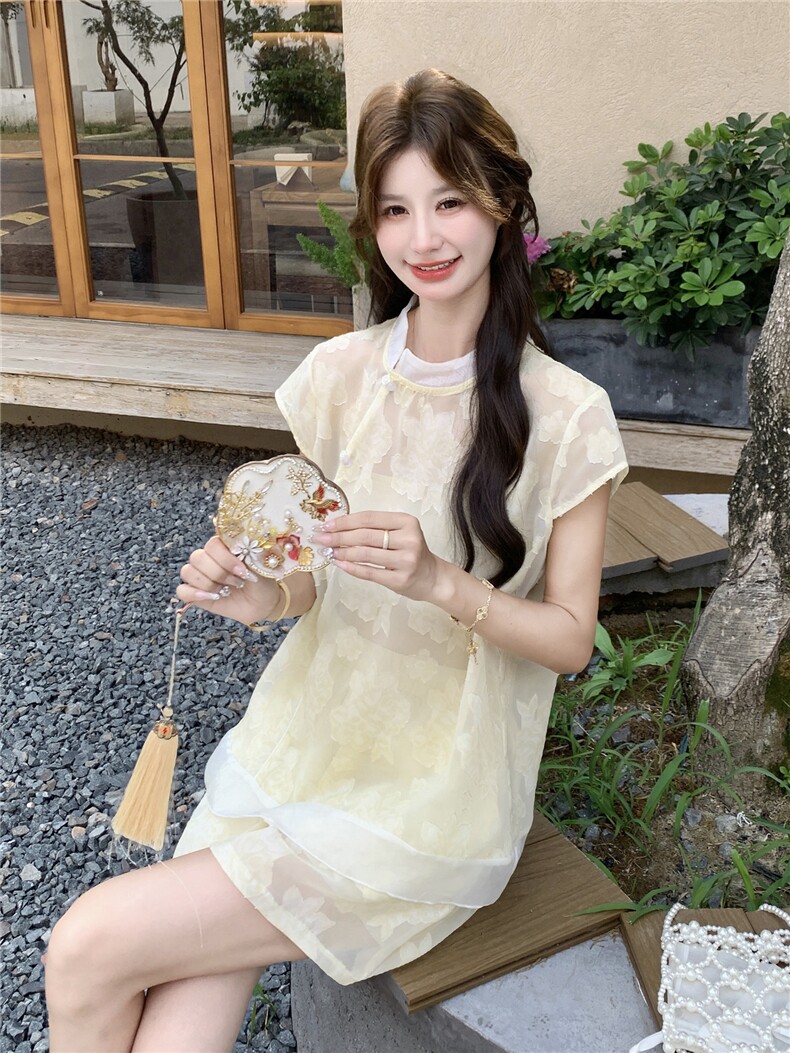 《现货好数据》26夏新中式提花短裤套装女RF2B153-7019-P155-K248,女装套装/套裙,苗苗