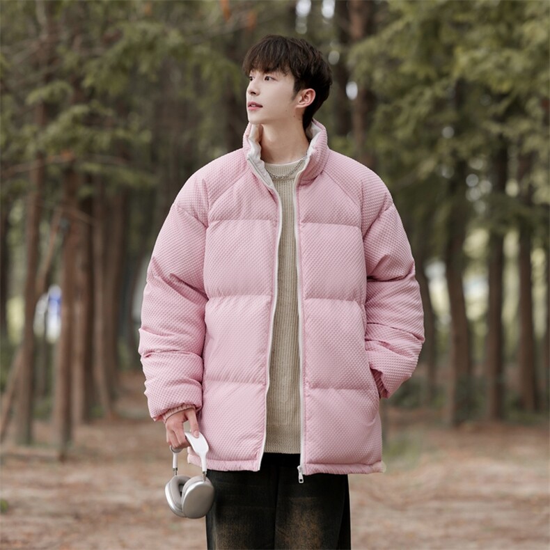 情侣面包服潮牌棉服男女加厚冬季外套轻薄防寒服棉袄M0812-P75,男装棉衣,星座308B-2