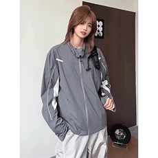 cleanfit立领防晒外套男款夏季薄款户外防晒衣高级感速干JY116，男装夹克，星座1116A（原606A-3）