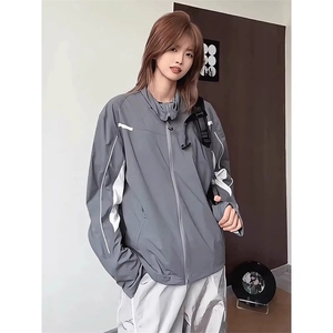 cleanfit立领防晒外套男款夏季薄款户外防晒衣高级感速干 JY116图片